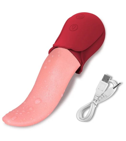 Mia Tongue Licking Rose - SP BOUTIQUE