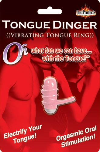 Anneau de langue vibrant Tongue Dinger violet