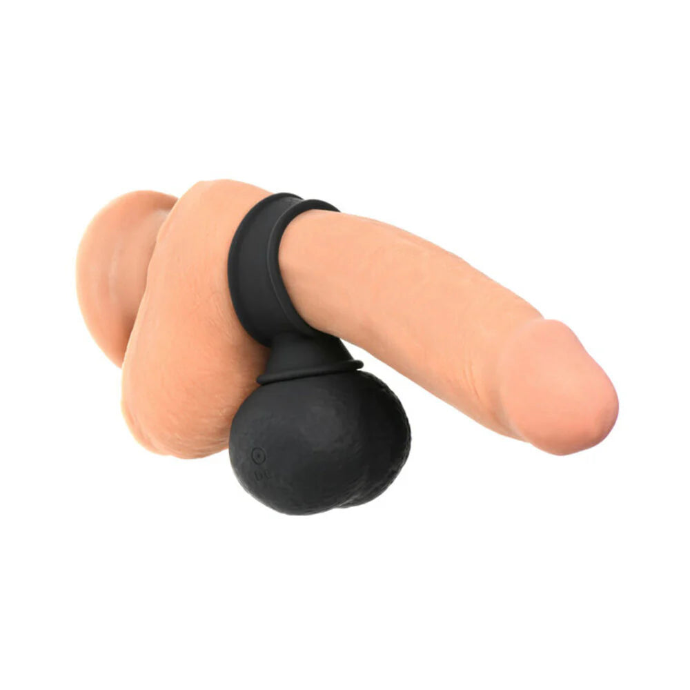 Curve Toys Jock 28X Vibrating Silicone Balls with Remote Control Large Black CURVE NOVELTIES