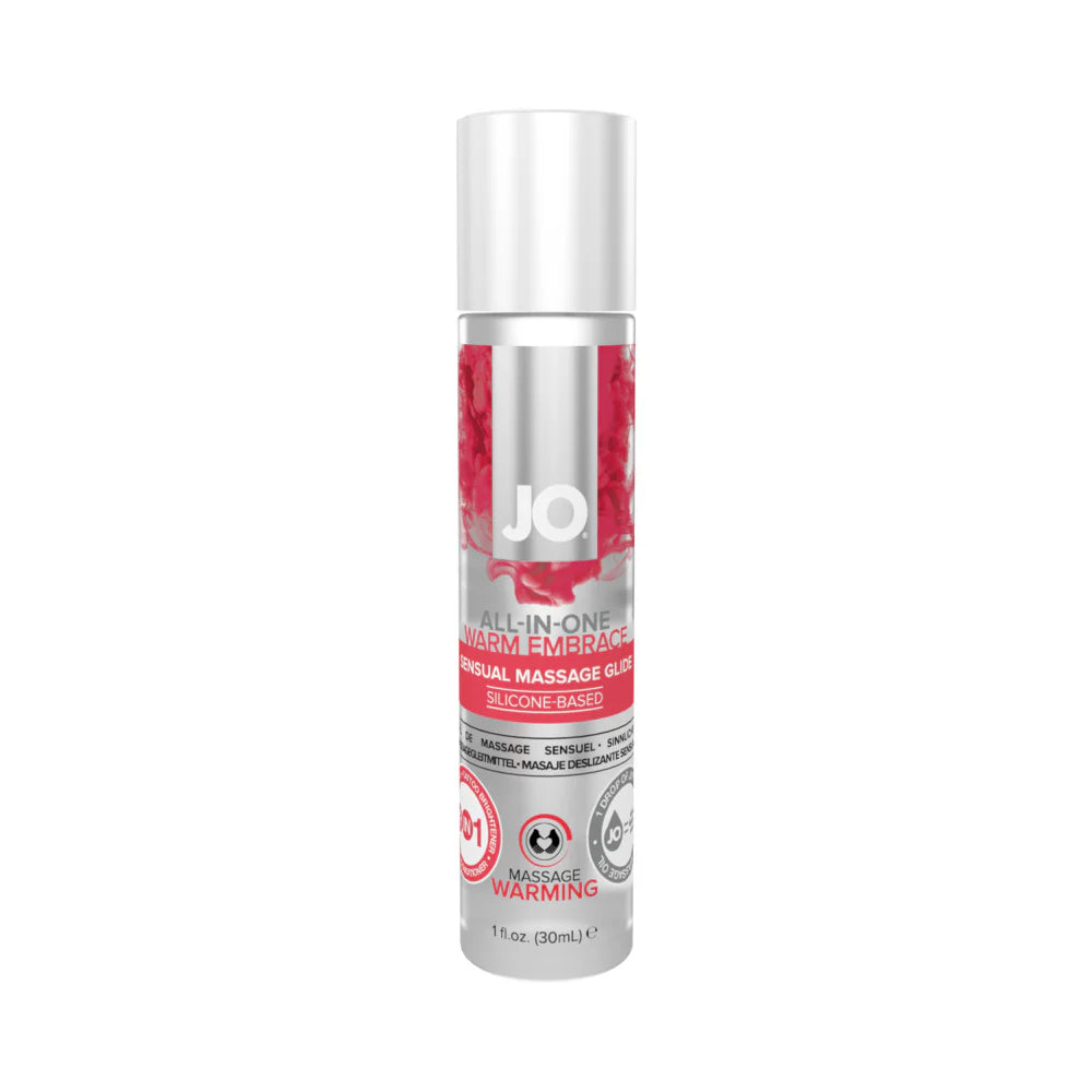 JO All-In-One Sensual Massage Glide Warming SYSTEM JO