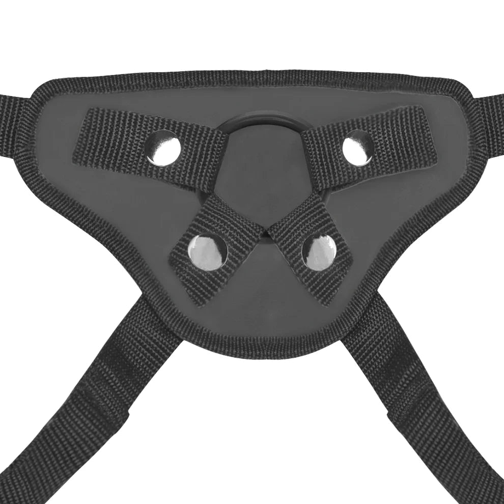 Lux Fetish Beginners Strap-On Harness Black ELECTRIC EEL