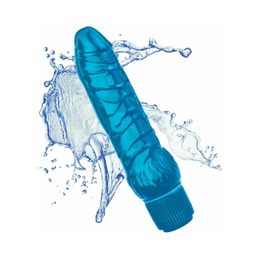 Juicy Jewels Cobalt Breeze Flexible Realistic Vibrator PIPEDREAM