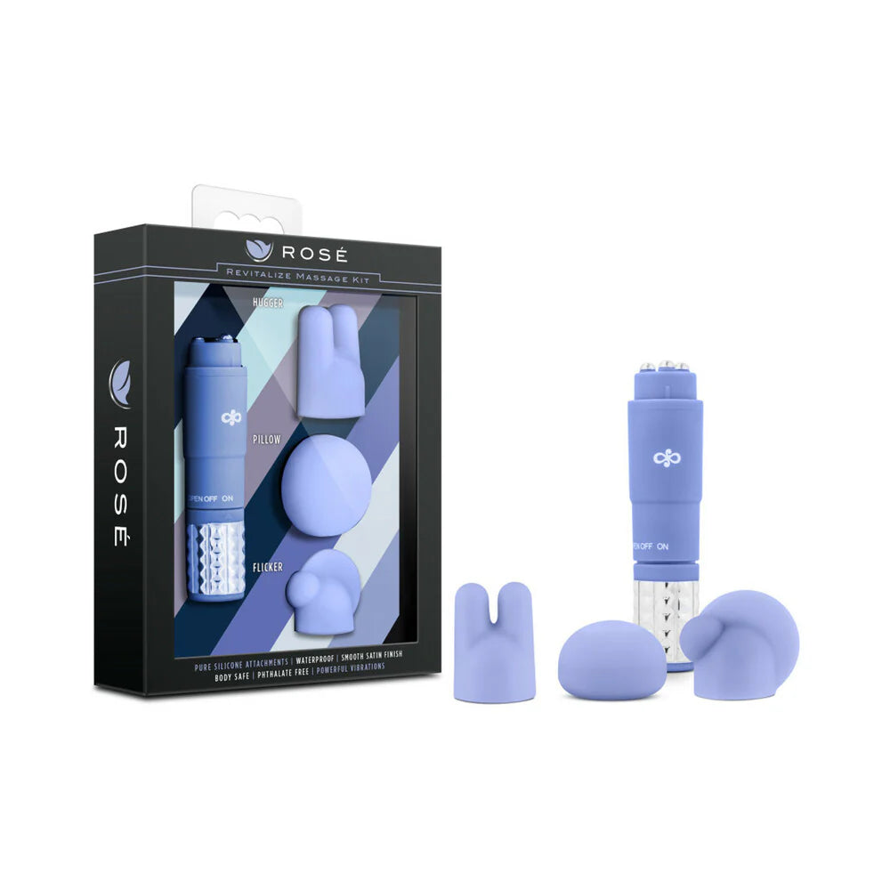 Rose Revitalize Massage Kit with Mini Vibrator