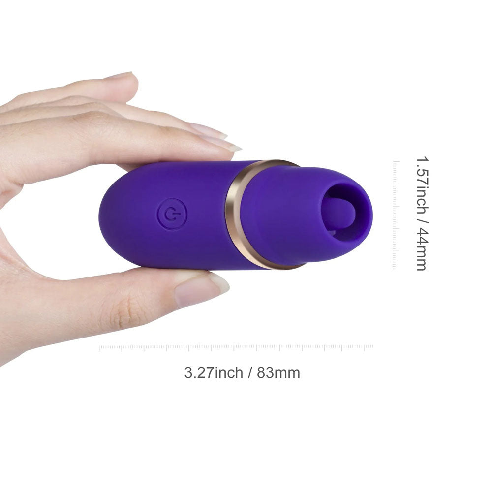 Abby - Mini Clit Licking Vibrator Tongue Sex Toy HONEY PLAY BOX