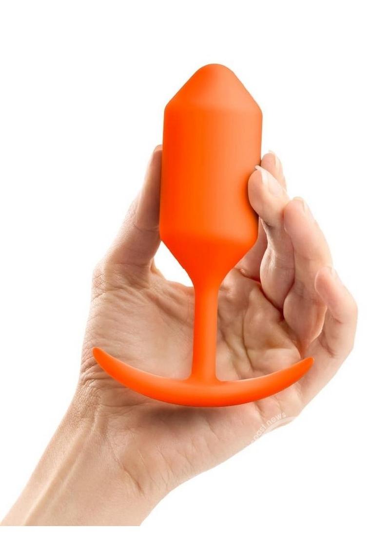 B-Vibe Snug Plug 3 Silicone Weighted Anal Plug COTR INC
