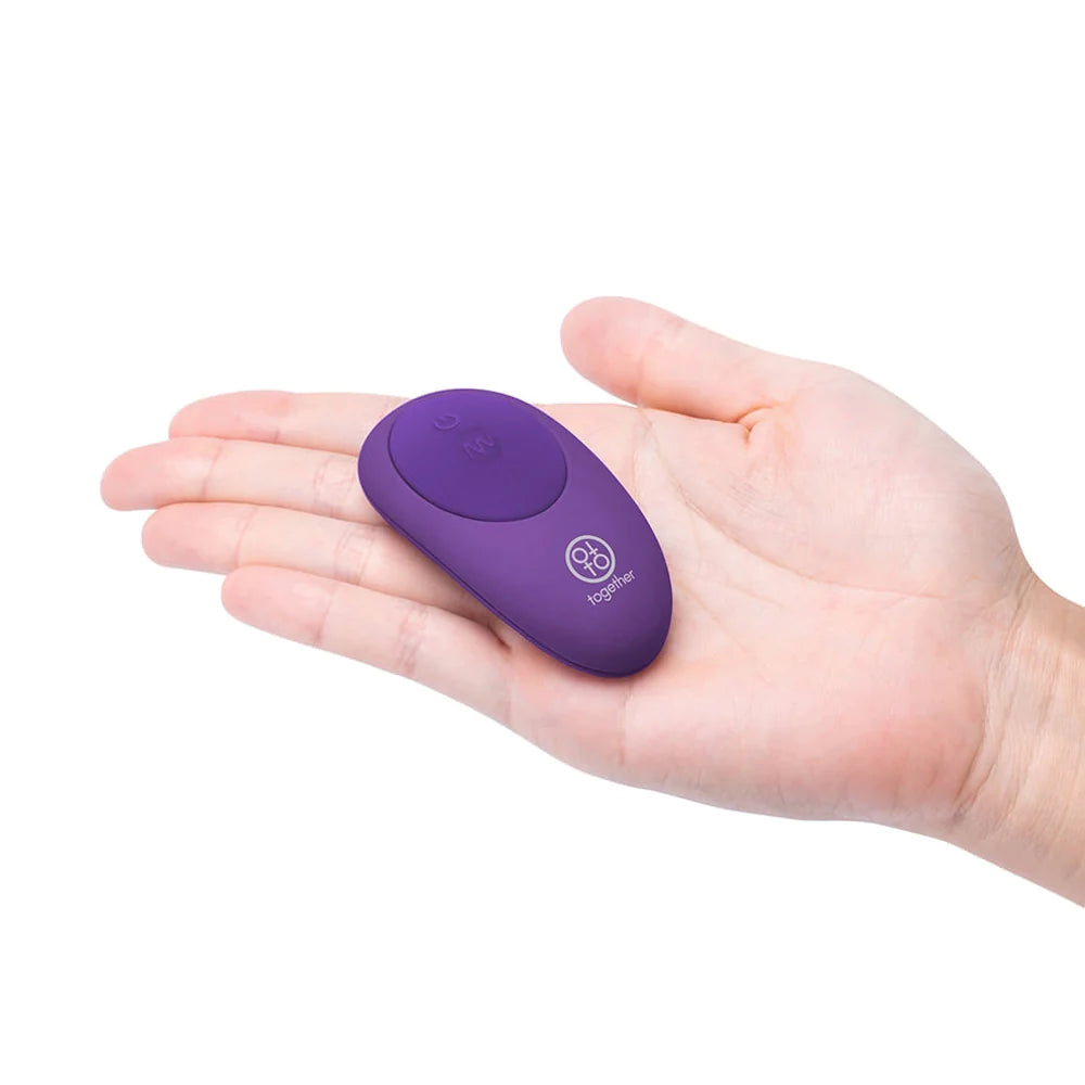 Together Couples Toy Remote-Controlled Dual Ended Rabbit Vibrator TOGETHER TOY