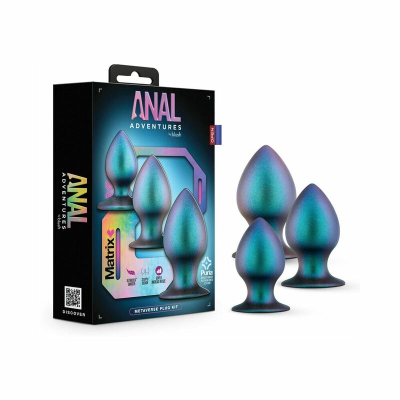 Anal Adventures Matrix Metaverse Plug Kit Dark Millenia VEE