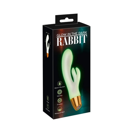 Glow-in-the-Dark Rabbit Vibrator - SP BOUTIQUE