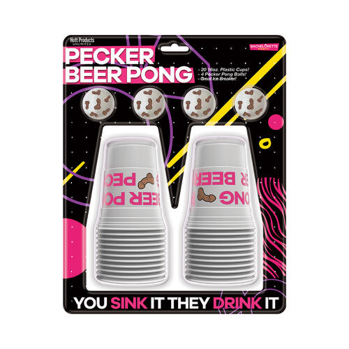 Pecker Beer Pong Game with Balls - SP BOUTIQUE