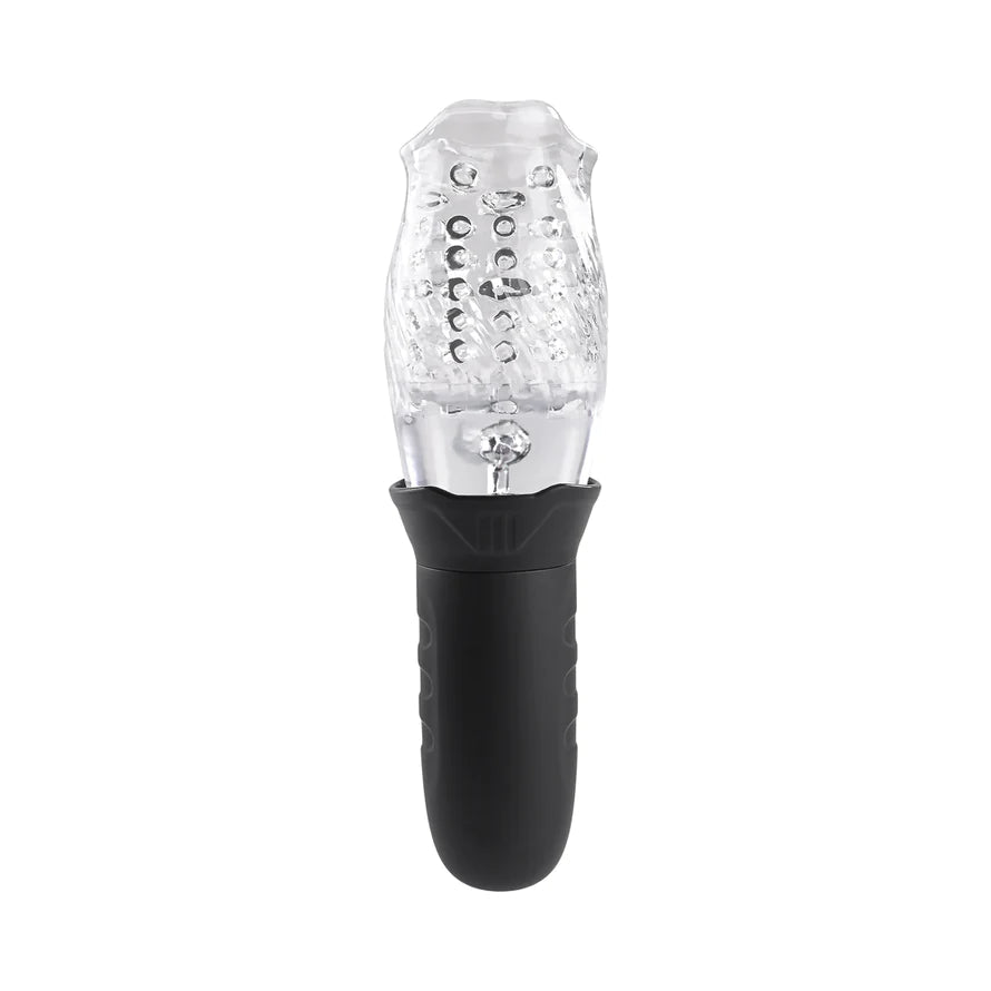 Zero Tolerance Cyclone Vibrating Spinning Hand Held Stroker Rechargeable ZERO TOLERANCE
