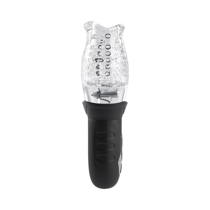 Zero Tolerance Cyclone Vibrating Spinning Hand Held Stroker Rechargeable ZERO TOLERANCE