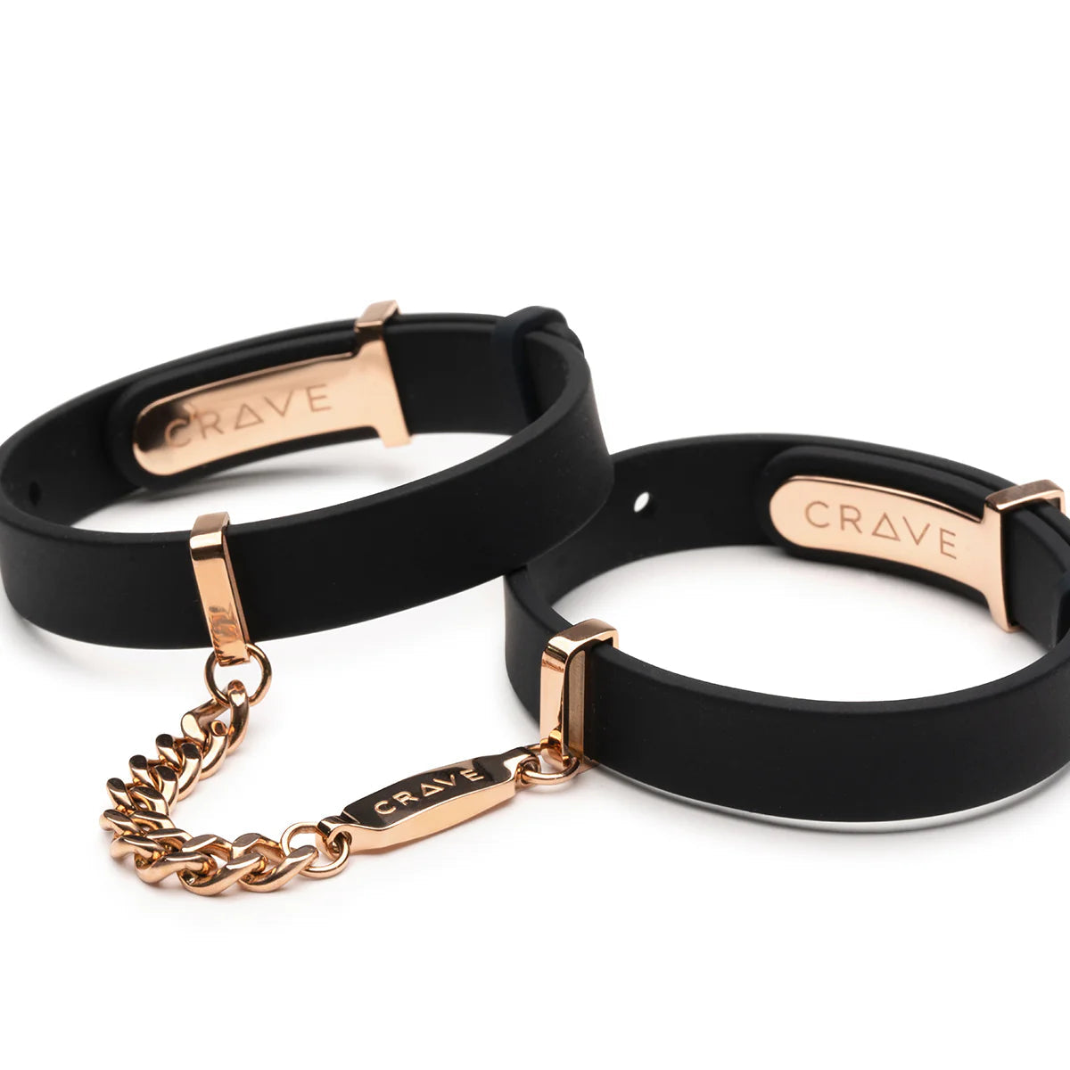 Crave ID Cuffs Black/Rose Gold CRAVE