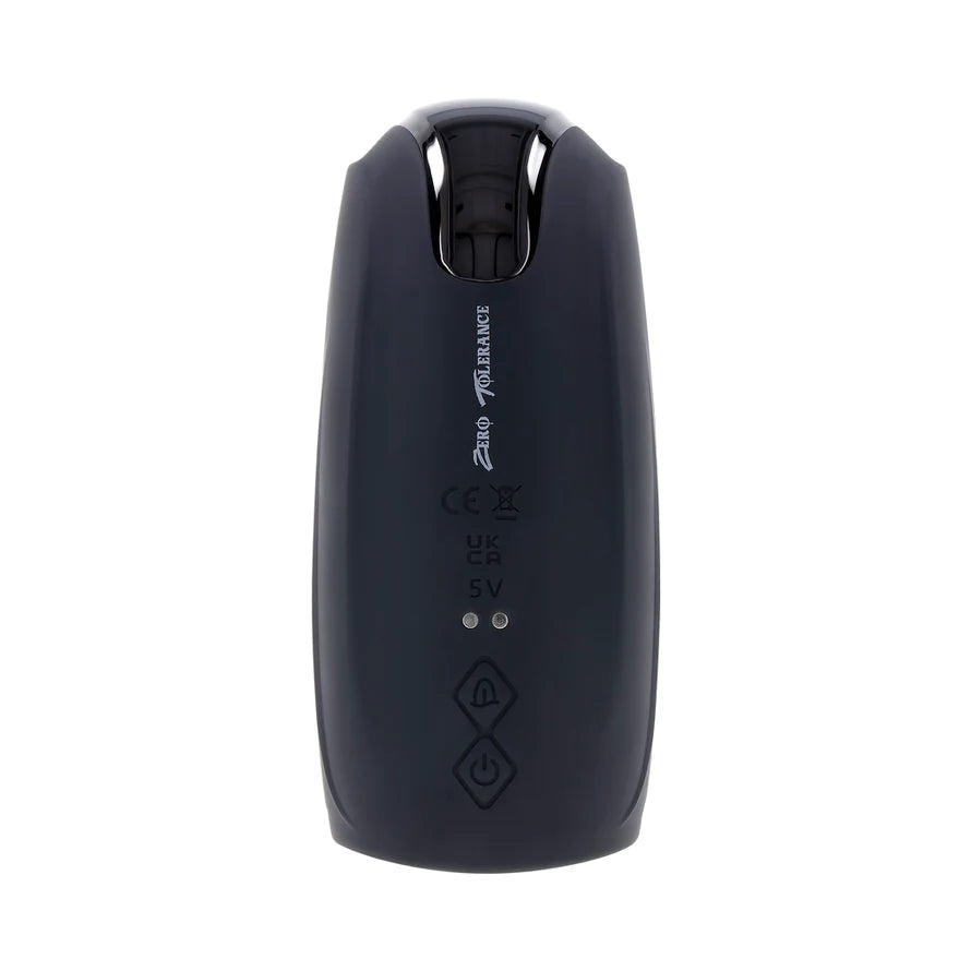Zero Tolerance Lick The Tip Rechargeable Vibrating Thumping Stroker Silicone ZERO TOLERANCE