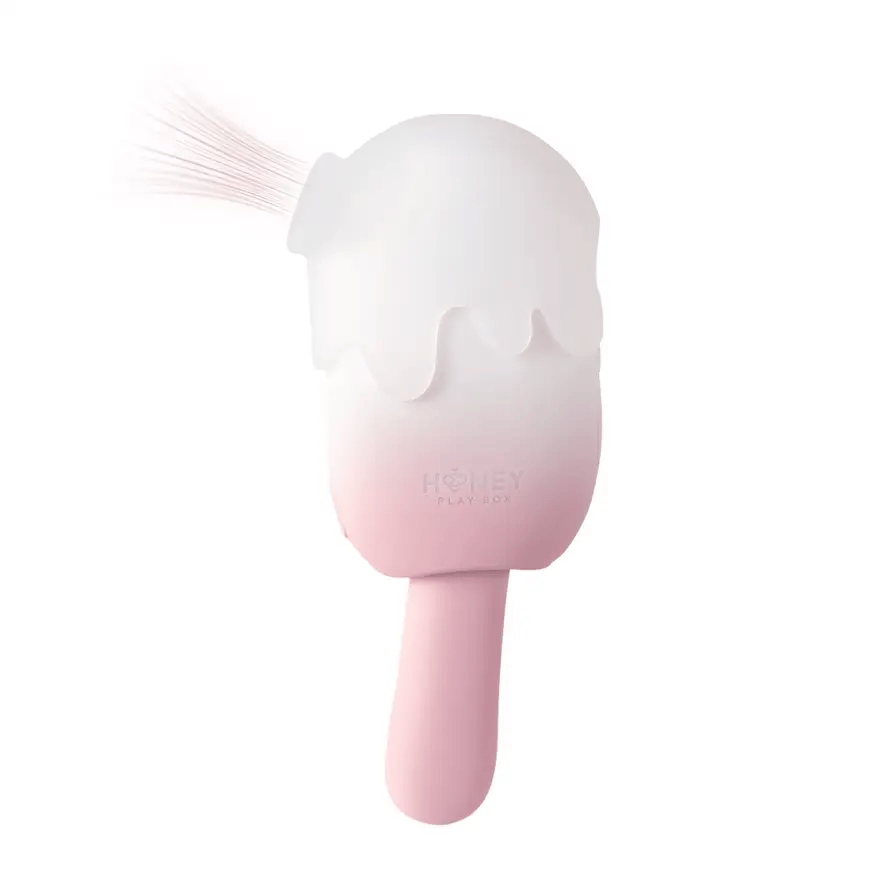 Honey Play Box Bite Me Sucking Tapping & Vibrating Cream Pop Stimulator HONEY PLAY BOX