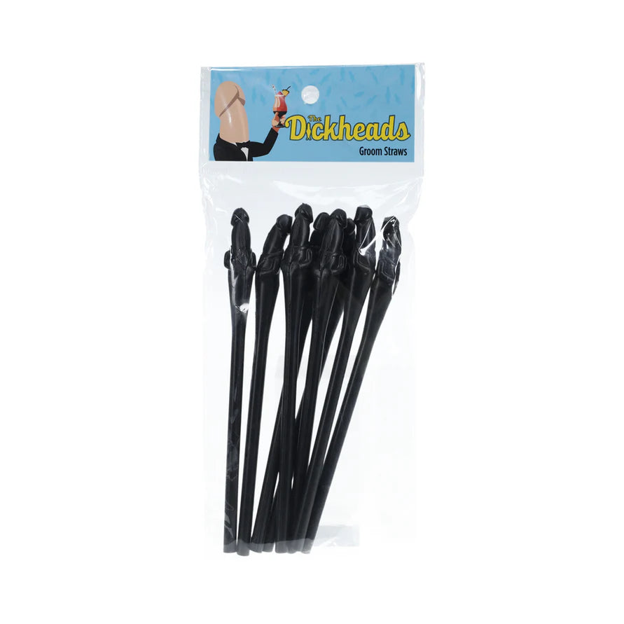 The Dickheads Groom Straws SHOTS