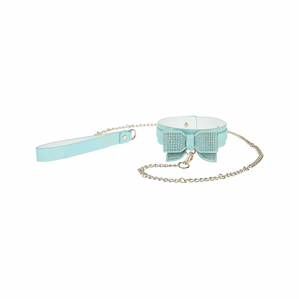 Ouch! Paris Collection Collar with Leash SHOTS