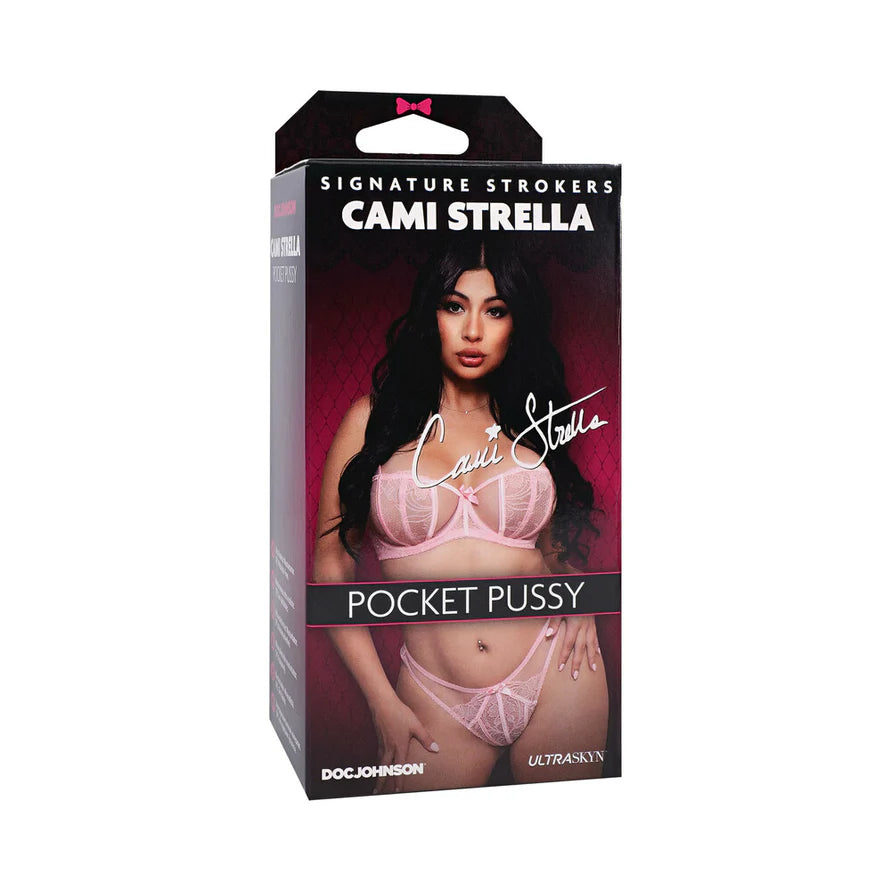 Signature Strokers Cami Strella ULTRASKYN Pocket Pussy DOC JOHNSON
