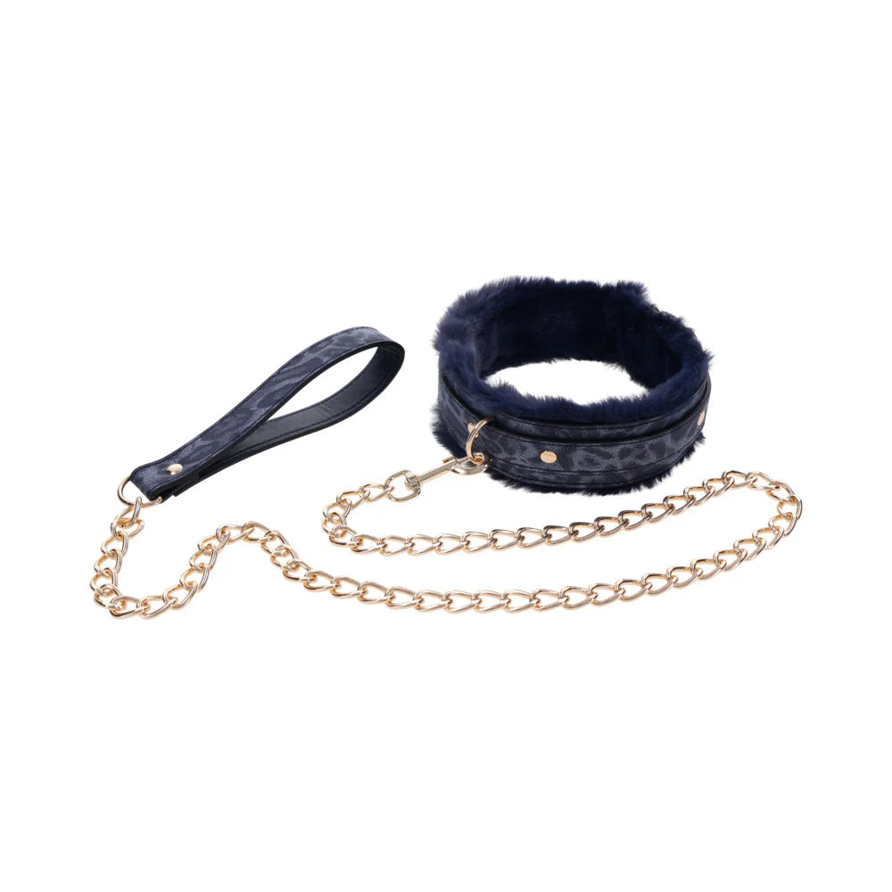 Sportsheets Sex & Mischief Cougar Fur Collar & Leash SPORTSHEETS