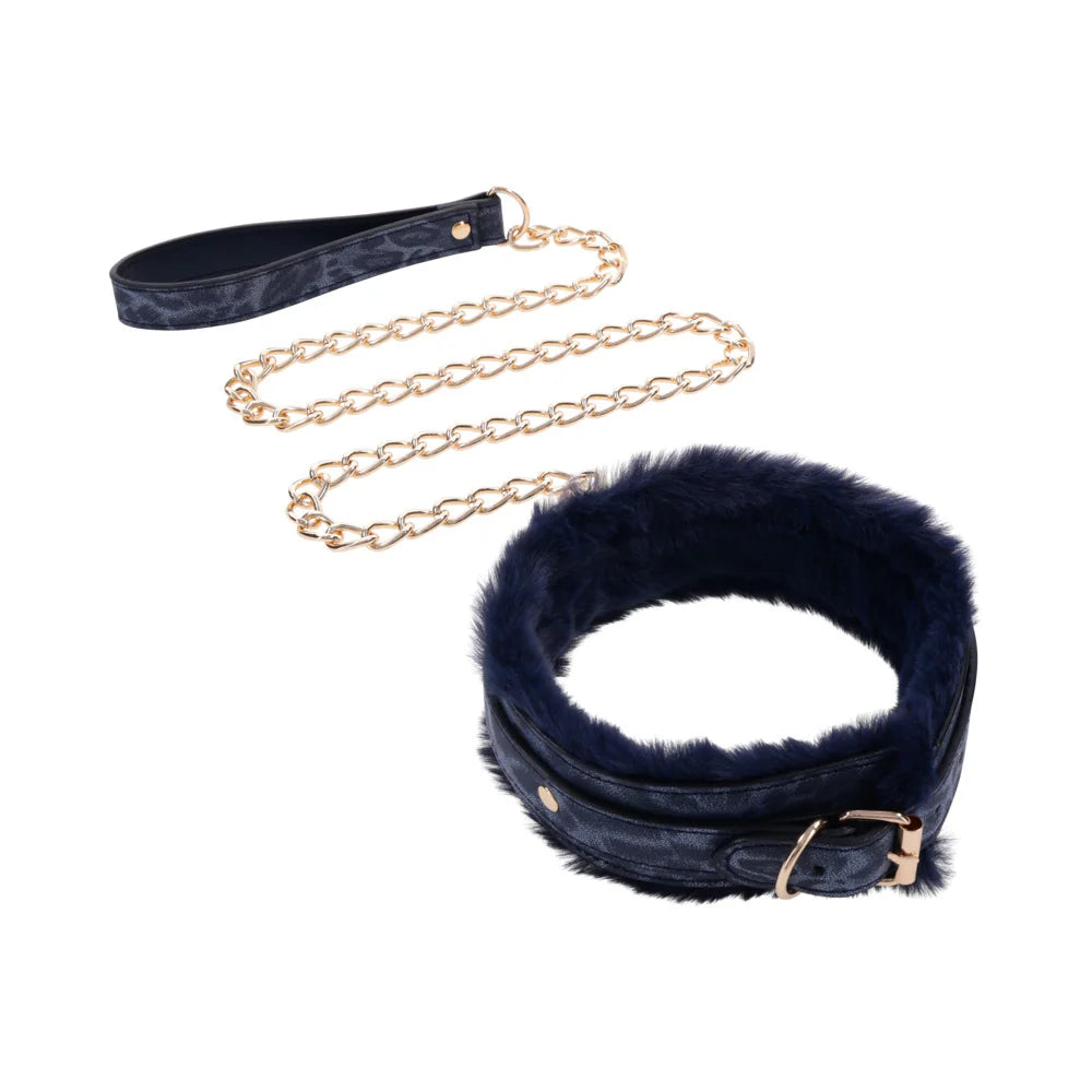 Sportsheets Sex & Mischief Cougar Fur Collar & Leash SPORTSHEETS