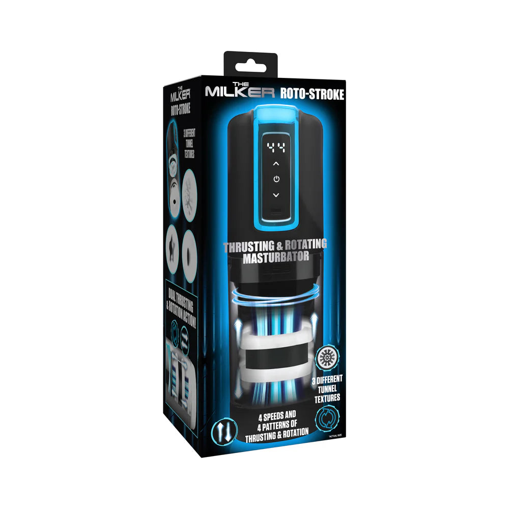 The Milker Thrusting & Rotating Masturbator XR BRAND