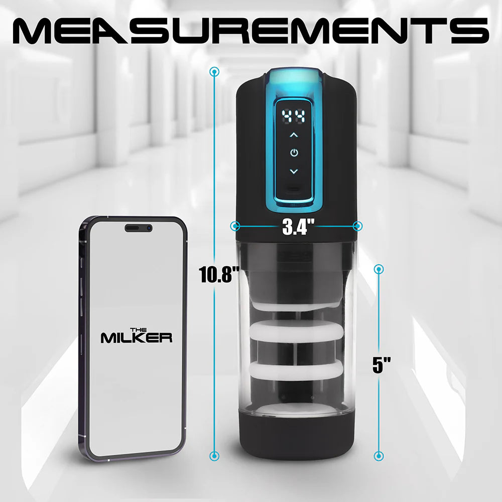 The Milker Thrusting & Rotating Masturbator XR BRAND