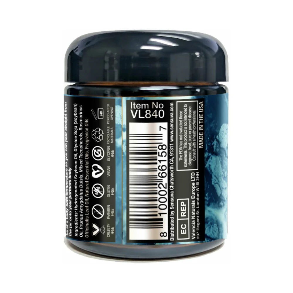 Sensuva Lit Sweet Temptation Luxury Massage Candle SENSUVA