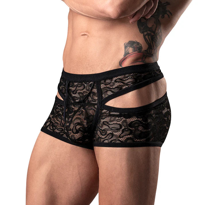 Male Power Lucifer Cutout Short Black MALE POWER