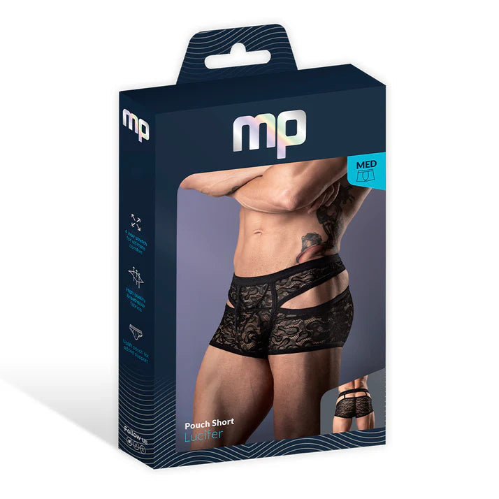 Male Power Lucifer Cutout Short Black MALE POWER