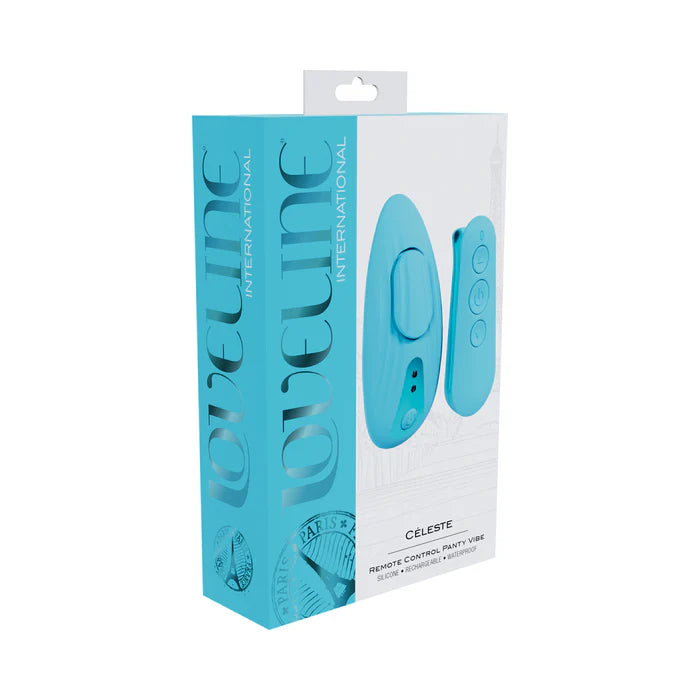 Loveline Celeste Rechargeable Silicone Remote Control Panty Vibrator