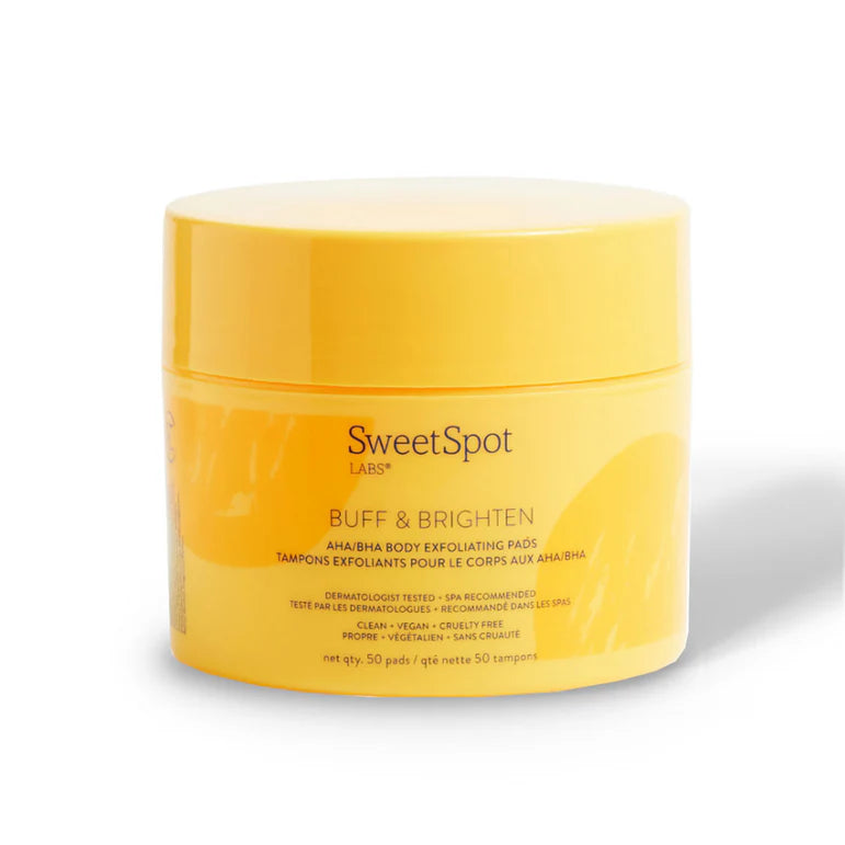 SweetSpot Labs Buff & Brighten Body Exfoliating Pads Sweet Spot Labs