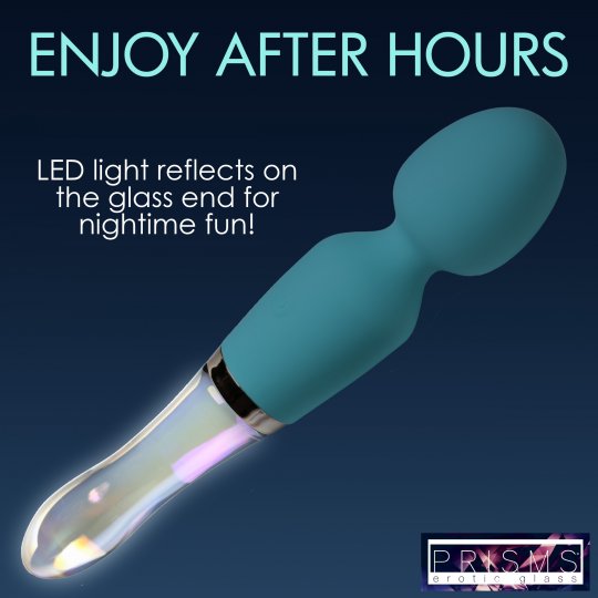 Prisms Vibra Glass Wand XR BRANDS