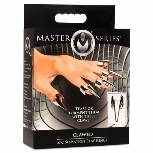 Clawed 5pc Sensation Play Rings SP