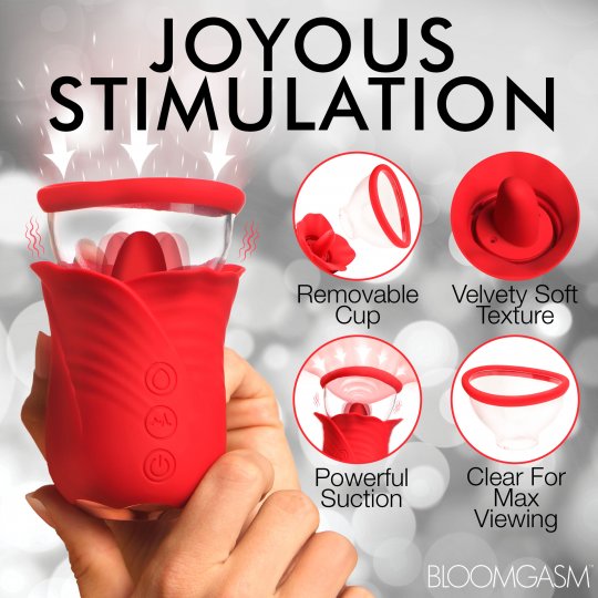 Lily Lover Sucking & Vibrating Clitoral Stimulator XR BRANDS