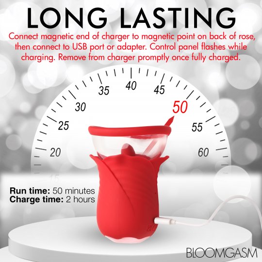 Lily Lover Sucking & Vibrating Clitoral Stimulator XR BRANDS