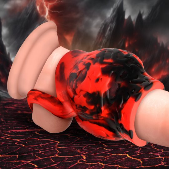 Hell Hound Silicone Girth Enhancer with Ball Strap XR BRANDS