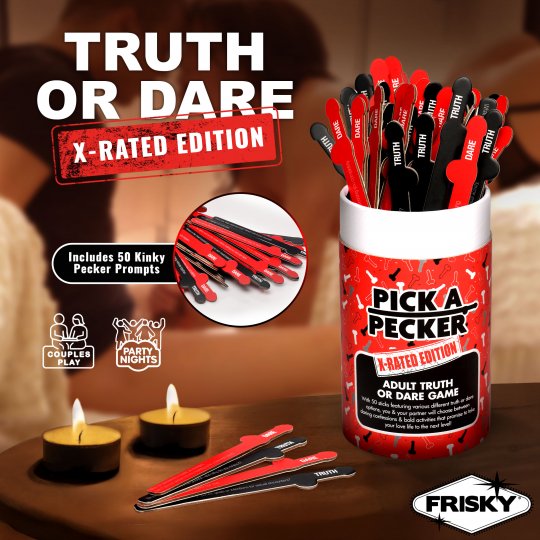 Pick A Pecker Adult Truth or Dare X-Rated Edition XR BRANDS