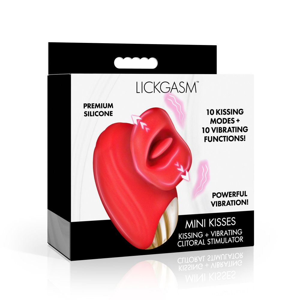 Mini Kisses Kissing & Vibrating Clitoral Stimulator