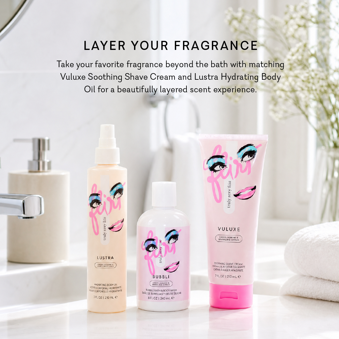 Bubbli - Truly Sexy Flirt Bubble Bath & Body Wash