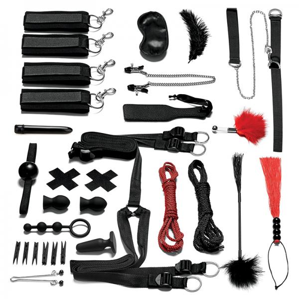 Everything You Need Bondage In A Box 20 Piece Bed Spreader Set - SP BOUTIQUE