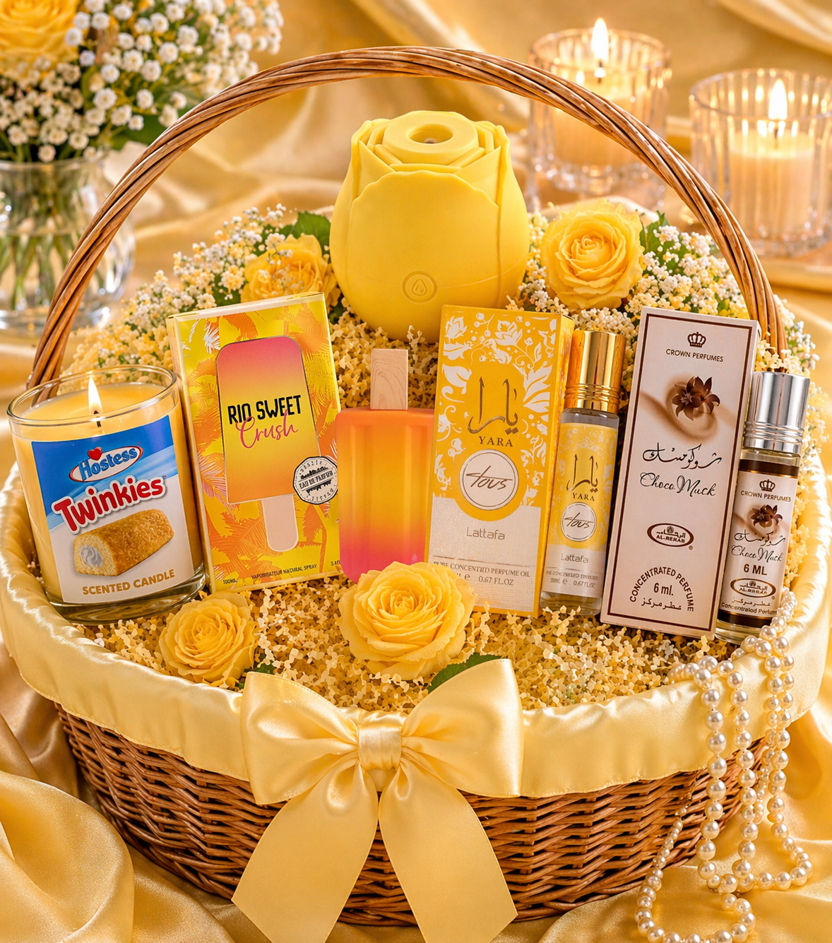 💛 Golden Glow Indulgence Basket
