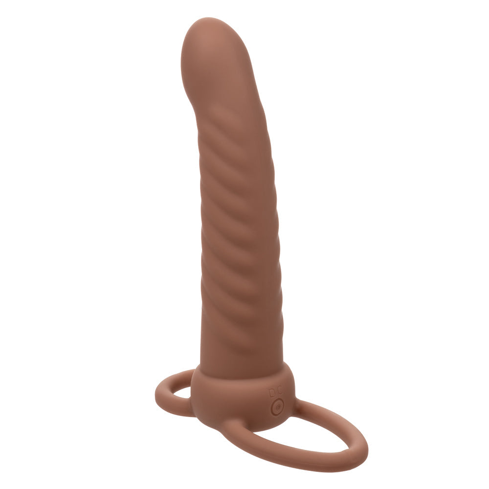 Performance Maxx Rechargeable Ribbed Dual Penetrator CALEXOTIC