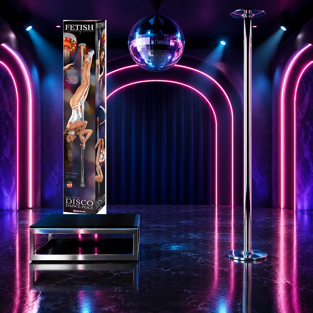 Fetish Fantasy Light-Up Disco Dance Pole