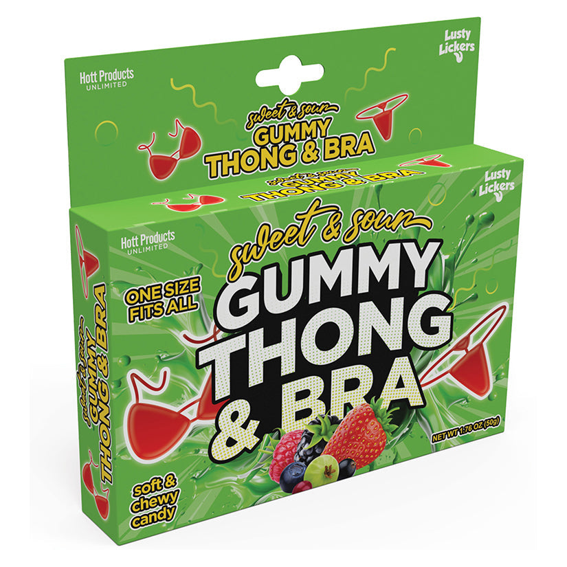 Sweet and Sour Gummy Thong & Bra Set HOTT PRODUCTS