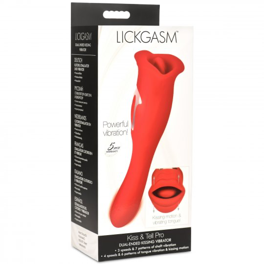 Lickgasm Kiss & Tell Pro Dual-Ended XR LLC