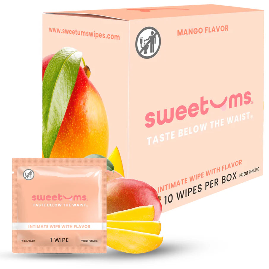 Sweetums Intimate Wipes 10-Pack SWEETUMS