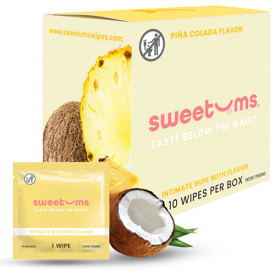 Sweetums Intimate Wipes 10-Pack SWEETUMS