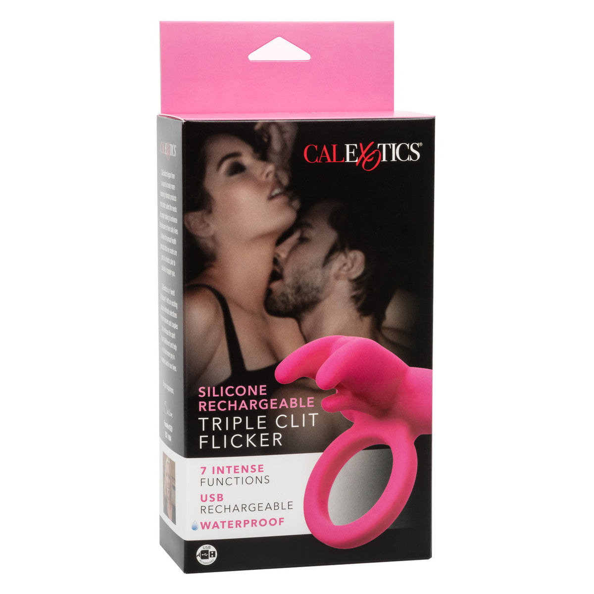 Silicone Rechargeable Teasing Tongue Enhancer CALEXOTIC