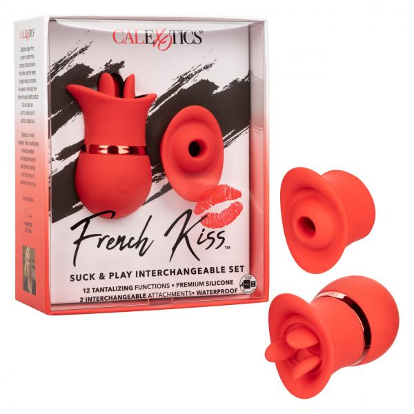 French Kiss Suck & Play Set CALEXOTIC
