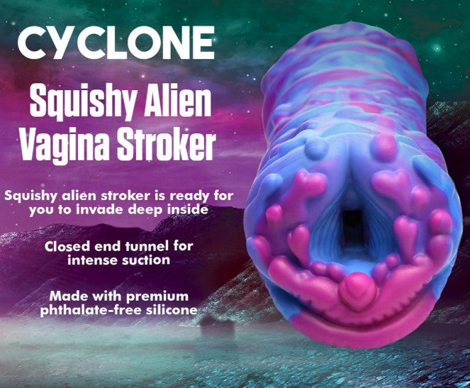 Cyclone Squishy Alien Vagina Stroker - SP BOUTIQUE