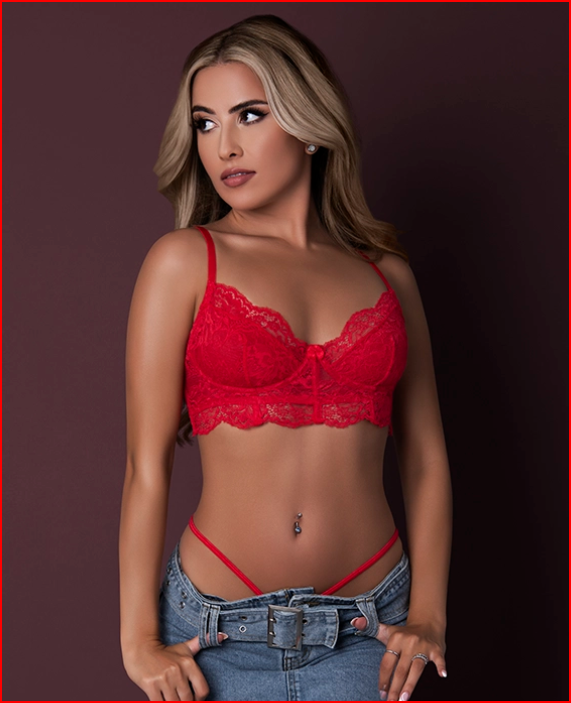 Sugar High Bra, Garter & Panty Set EXPOSED